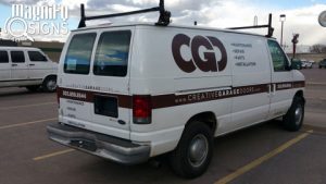 Contractor vehicle graphics Englewood CO
