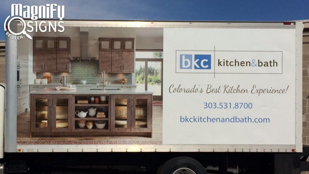 Box Truck Vehicle Wrap for BKC in Englewood, CO