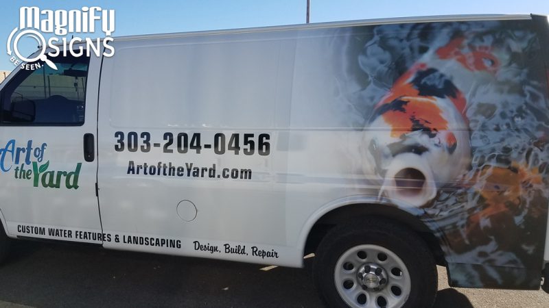 Vinyl Vehicle Wrap 