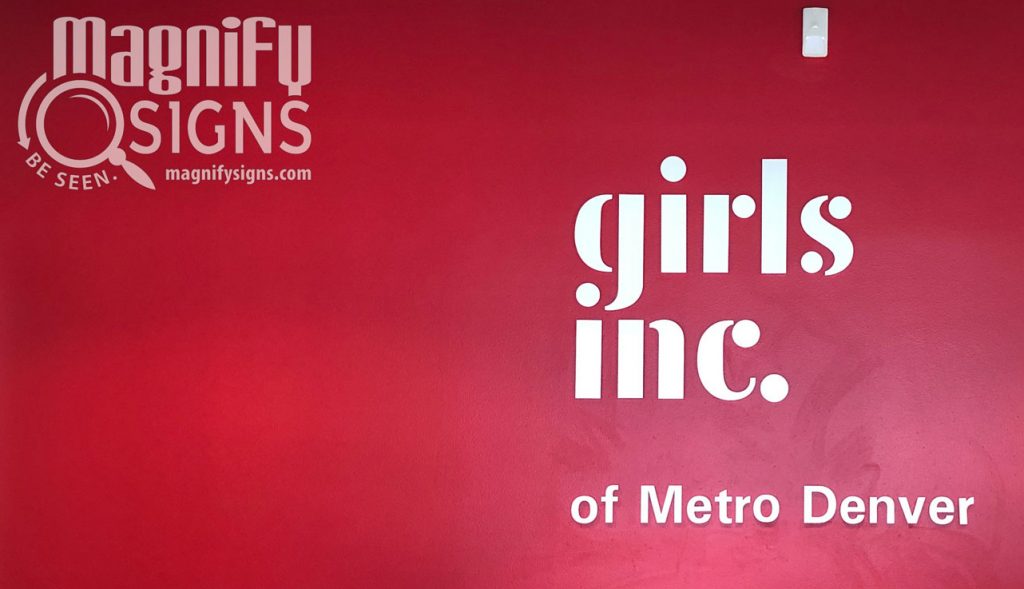 Girls Inc. sign | Magnify Signs