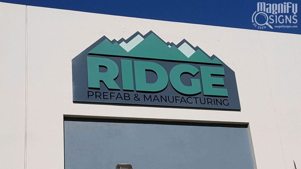 Ridge sign | Magnify Signs