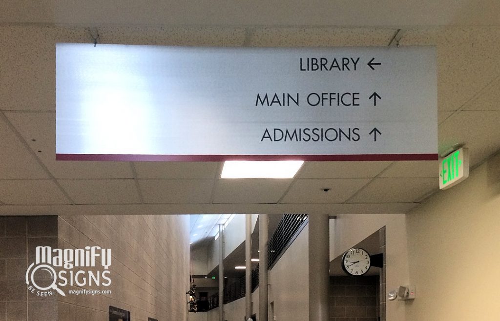 Wayfinding and Directional Signage example | MagSigns: expert signage services