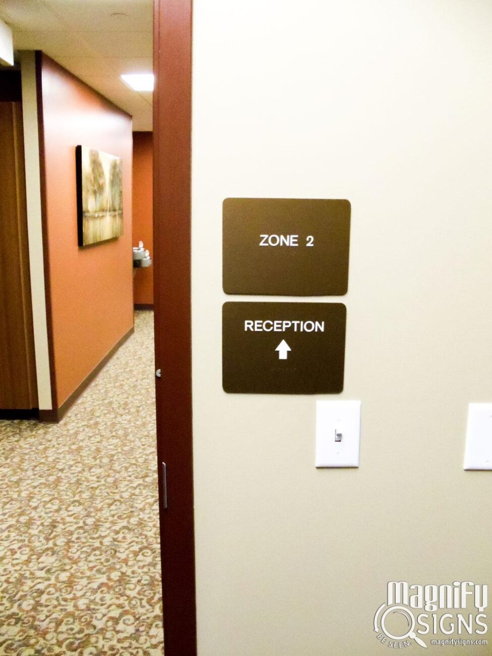 Directional signs for Offices